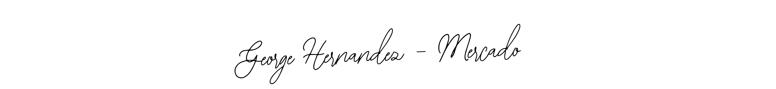 Make a beautiful signature design for name George Hernandez - Mercado. Use this online signature maker to create a handwritten signature for free. George Hernandez - Mercado signature style 12 images and pictures png