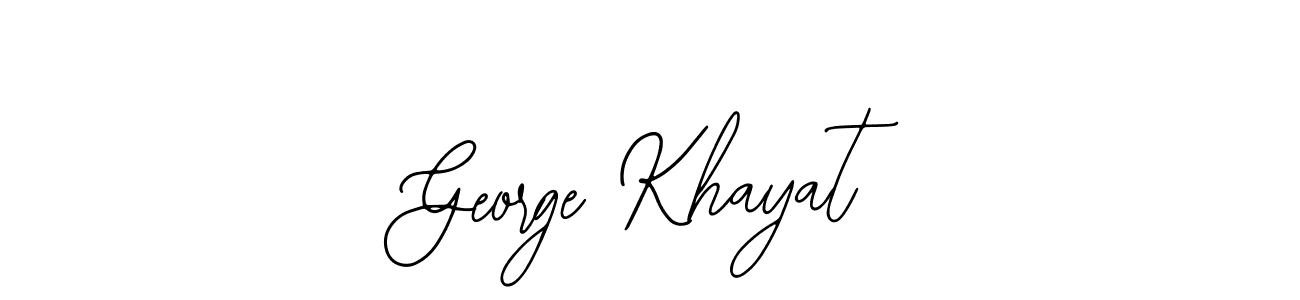 Make a beautiful signature design for name George Khayat. Use this online signature maker to create a handwritten signature for free. George Khayat signature style 12 images and pictures png