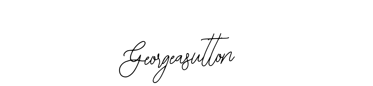 Georgeasutton stylish signature style. Best Handwritten Sign (Bearetta-2O07w) for my name. Handwritten Signature Collection Ideas for my name Georgeasutton. Georgeasutton signature style 12 images and pictures png