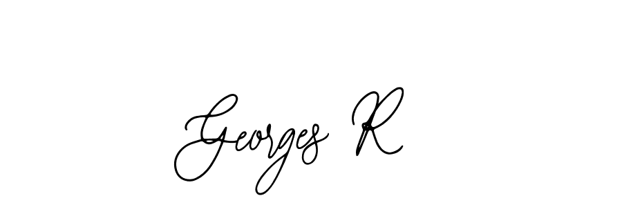 Use a signature maker to create a handwritten signature online. With this signature software, you can design (Bearetta-2O07w) your own signature for name Georges R. Georges R signature style 12 images and pictures png