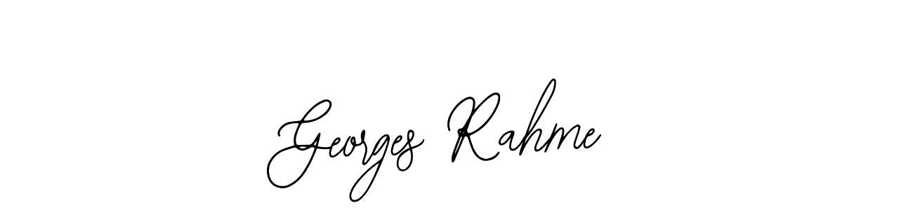 This is the best signature style for the Georges Rahme name. Also you like these signature font (Bearetta-2O07w). Mix name signature. Georges Rahme signature style 12 images and pictures png