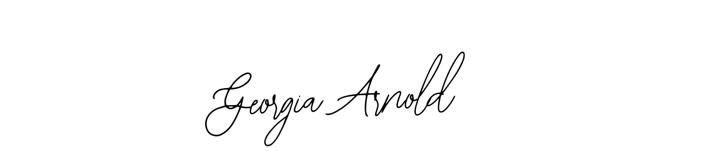 Also You can easily find your signature by using the search form. We will create Georgia Arnold name handwritten signature images for you free of cost using Bearetta-2O07w sign style. Georgia Arnold signature style 12 images and pictures png