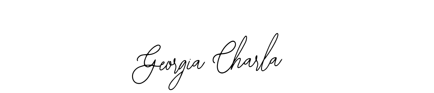 Best and Professional Signature Style for Georgia Charla. Bearetta-2O07w Best Signature Style Collection. Georgia Charla signature style 12 images and pictures png