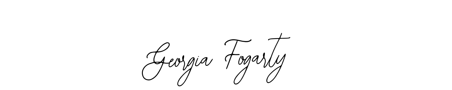 You should practise on your own different ways (Bearetta-2O07w) to write your name (Georgia Fogarty) in signature. don't let someone else do it for you. Georgia Fogarty signature style 12 images and pictures png