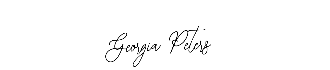 Design your own signature with our free online signature maker. With this signature software, you can create a handwritten (Bearetta-2O07w) signature for name Georgia Peters. Georgia Peters signature style 12 images and pictures png