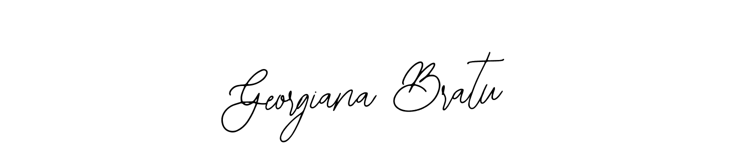 The best way (Bearetta-2O07w) to make a short signature is to pick only two or three words in your name. The name Georgiana Bratu include a total of six letters. For converting this name. Georgiana Bratu signature style 12 images and pictures png