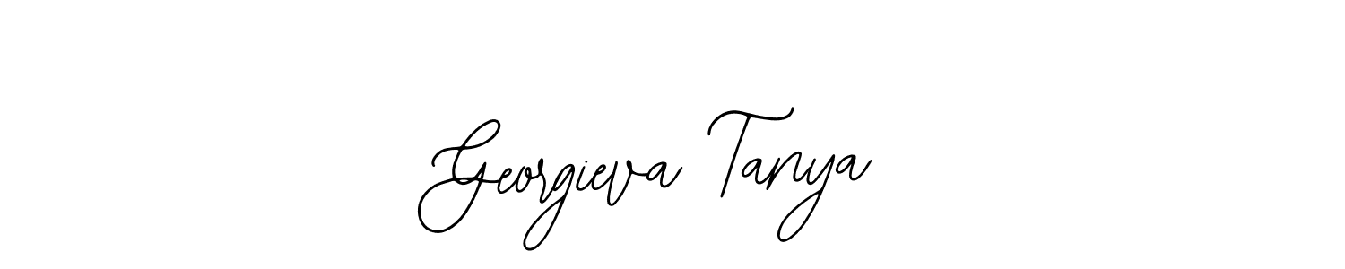 if you are searching for the best signature style for your name Georgieva Tanya. so please give up your signature search. here we have designed multiple signature styles  using Bearetta-2O07w. Georgieva Tanya signature style 12 images and pictures png