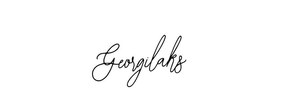 Bearetta-2O07w is a professional signature style that is perfect for those who want to add a touch of class to their signature. It is also a great choice for those who want to make their signature more unique. Get Georgilaks name to fancy signature for free. Georgilaks signature style 12 images and pictures png