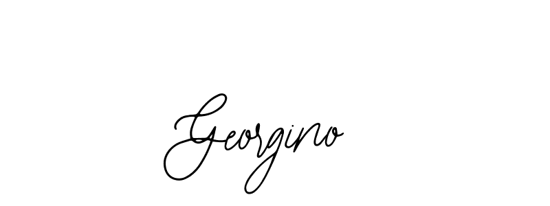 The best way (Bearetta-2O07w) to make a short signature is to pick only two or three words in your name. The name Georgino include a total of six letters. For converting this name. Georgino signature style 12 images and pictures png