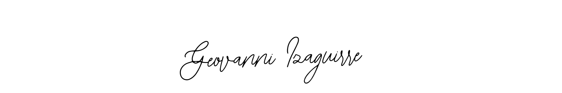 It looks lik you need a new signature style for name Geovanni Izaguirre. Design unique handwritten (Bearetta-2O07w) signature with our free signature maker in just a few clicks. Geovanni Izaguirre signature style 12 images and pictures png