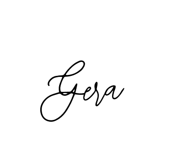 Create a beautiful signature design for name Gera. With this signature (Bearetta-2O07w) fonts, you can make a handwritten signature for free. Gera signature style 12 images and pictures png