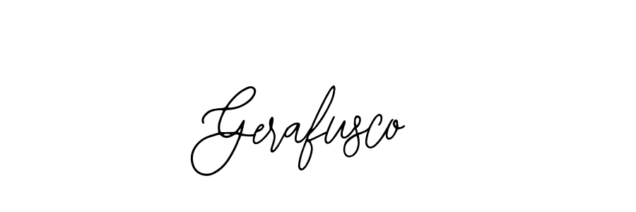 Design your own signature with our free online signature maker. With this signature software, you can create a handwritten (Bearetta-2O07w) signature for name Gerafusco. Gerafusco signature style 12 images and pictures png