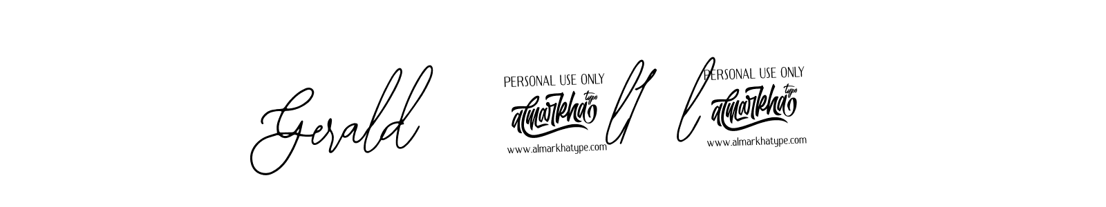 Bearetta-2O07w is a professional signature style that is perfect for those who want to add a touch of class to their signature. It is also a great choice for those who want to make their signature more unique. Get Gerald   2l18l25 name to fancy signature for free. Gerald   2l18l25 signature style 12 images and pictures png