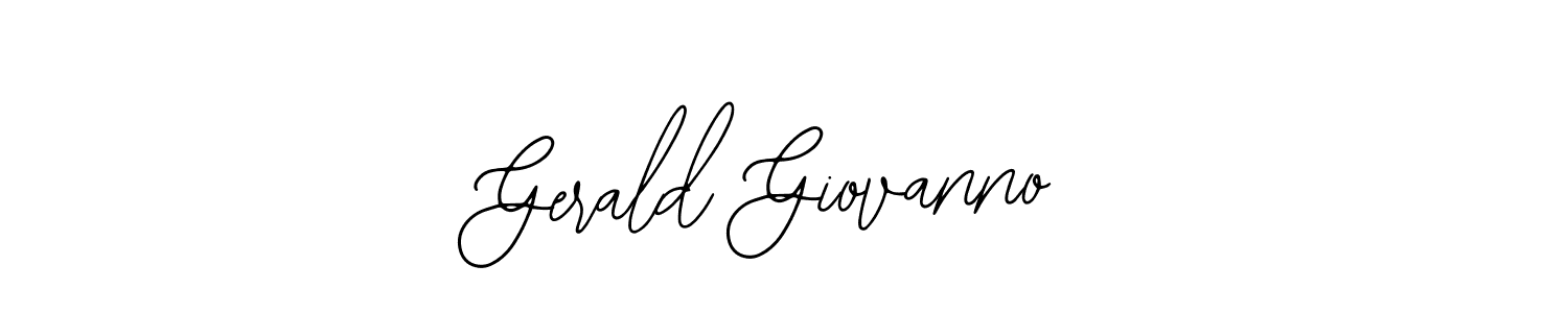 See photos of Gerald Giovanno official signature by Spectra . Check more albums & portfolios. Read reviews & check more about Bearetta-2O07w font. Gerald Giovanno signature style 12 images and pictures png