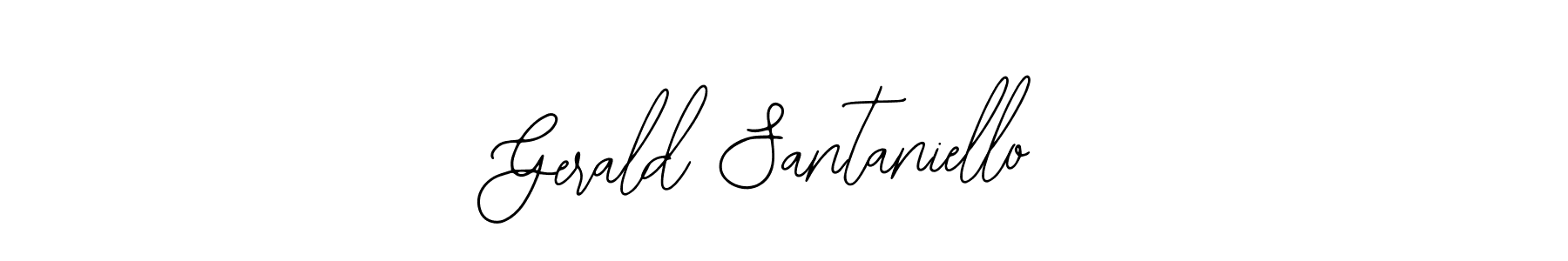 Create a beautiful signature design for name Gerald Santaniello. With this signature (Bearetta-2O07w) fonts, you can make a handwritten signature for free. Gerald Santaniello signature style 12 images and pictures png