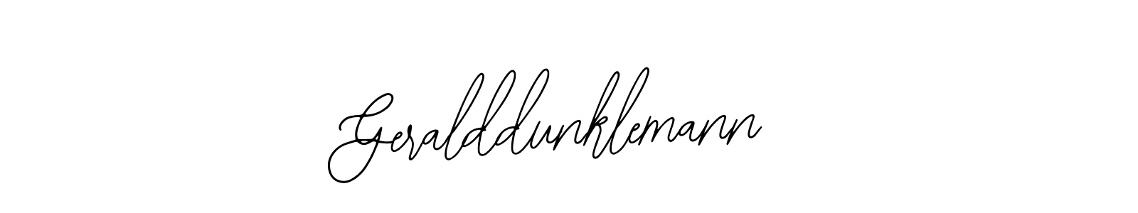 if you are searching for the best signature style for your name Geralddunklemann. so please give up your signature search. here we have designed multiple signature styles  using Bearetta-2O07w. Geralddunklemann signature style 12 images and pictures png