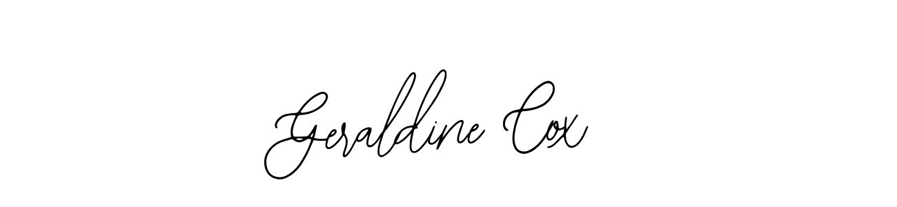 Design your own signature with our free online signature maker. With this signature software, you can create a handwritten (Bearetta-2O07w) signature for name Geraldine Cox. Geraldine Cox signature style 12 images and pictures png