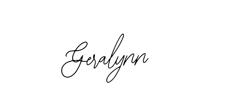 Make a beautiful signature design for name Geralynn. With this signature (Bearetta-2O07w) style, you can create a handwritten signature for free. Geralynn signature style 12 images and pictures png