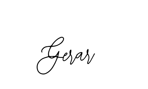 How to Draw Gerar signature style? Bearetta-2O07w is a latest design signature styles for name Gerar. Gerar signature style 12 images and pictures png