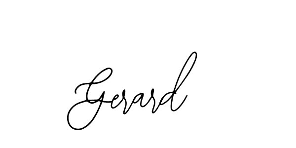 Use a signature maker to create a handwritten signature online. With this signature software, you can design (Bearetta-2O07w) your own signature for name Gerard. Gerard signature style 12 images and pictures png