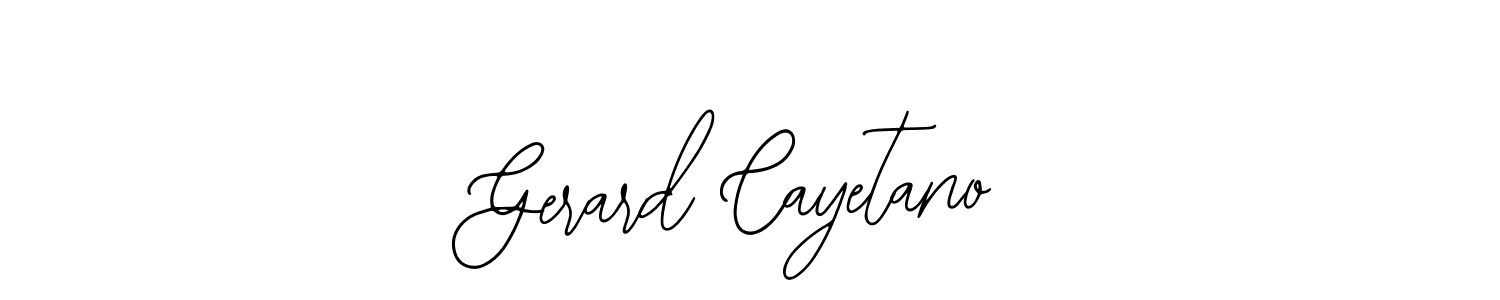 Use a signature maker to create a handwritten signature online. With this signature software, you can design (Bearetta-2O07w) your own signature for name Gerard Cayetano. Gerard Cayetano signature style 12 images and pictures png
