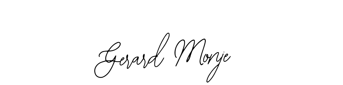 How to Draw Gerard Monje signature style? Bearetta-2O07w is a latest design signature styles for name Gerard Monje. Gerard Monje signature style 12 images and pictures png