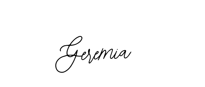 Also we have Geremia name is the best signature style. Create professional handwritten signature collection using Bearetta-2O07w autograph style. Geremia signature style 12 images and pictures png