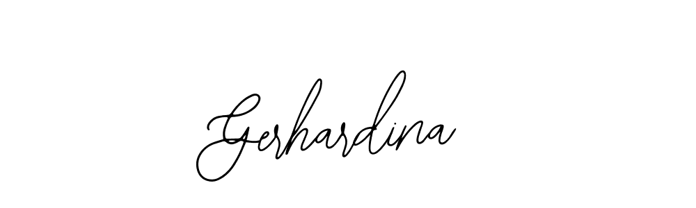 How to Draw Gerhardina signature style? Bearetta-2O07w is a latest design signature styles for name Gerhardina. Gerhardina signature style 12 images and pictures png