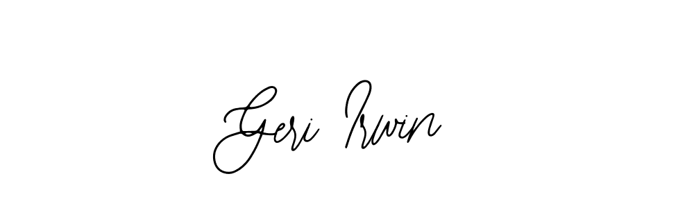 The best way (Bearetta-2O07w) to make a short signature is to pick only two or three words in your name. The name Geri Irwin include a total of six letters. For converting this name. Geri Irwin signature style 12 images and pictures png
