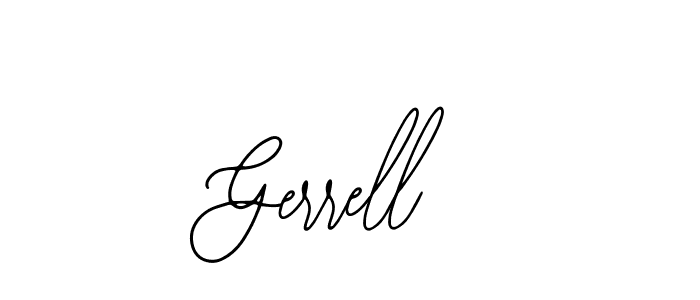 Also we have Gerrell name is the best signature style. Create professional handwritten signature collection using Bearetta-2O07w autograph style. Gerrell signature style 12 images and pictures png