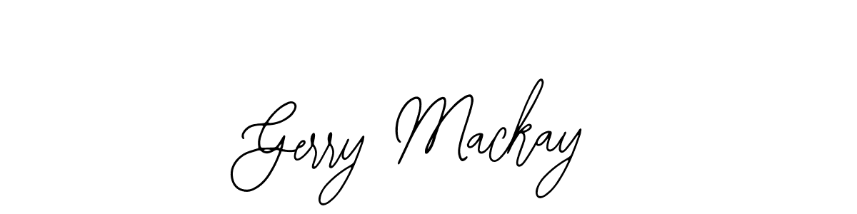 How to make Gerry Mackay signature? Bearetta-2O07w is a professional autograph style. Create handwritten signature for Gerry Mackay name. Gerry Mackay signature style 12 images and pictures png