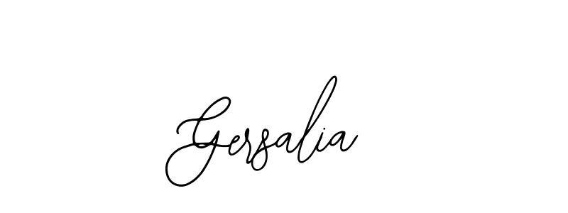 The best way (Bearetta-2O07w) to make a short signature is to pick only two or three words in your name. The name Gersalia include a total of six letters. For converting this name. Gersalia signature style 12 images and pictures png