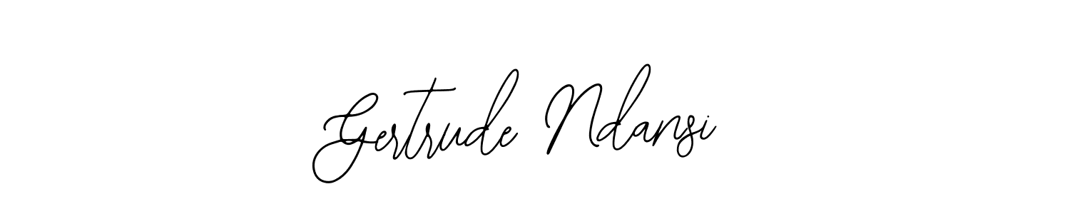 if you are searching for the best signature style for your name Gertrude Ndansi. so please give up your signature search. here we have designed multiple signature styles  using Bearetta-2O07w. Gertrude Ndansi signature style 12 images and pictures png