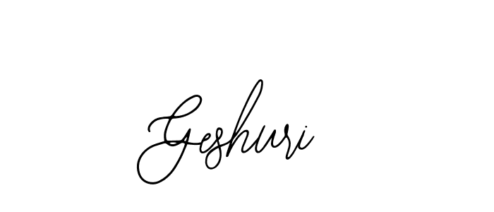 Create a beautiful signature design for name Geshuri. With this signature (Bearetta-2O07w) fonts, you can make a handwritten signature for free. Geshuri signature style 12 images and pictures png