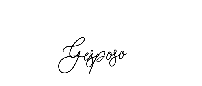 Best and Professional Signature Style for Gesposo. Bearetta-2O07w Best Signature Style Collection. Gesposo signature style 12 images and pictures png