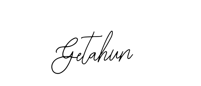 Make a beautiful signature design for name Getahun. With this signature (Bearetta-2O07w) style, you can create a handwritten signature for free. Getahun signature style 12 images and pictures png