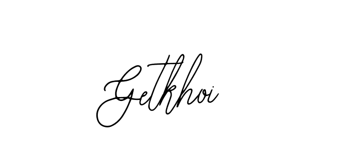 You should practise on your own different ways (Bearetta-2O07w) to write your name (Getkhoi) in signature. don't let someone else do it for you. Getkhoi signature style 12 images and pictures png
