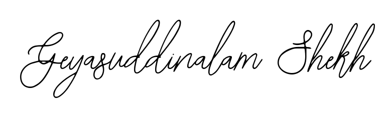 Make a short Geyasuddinalam Shekh signature style. Manage your documents anywhere anytime using Bearetta-2O07w. Create and add eSignatures, submit forms, share and send files easily. Geyasuddinalam Shekh signature style 12 images and pictures png