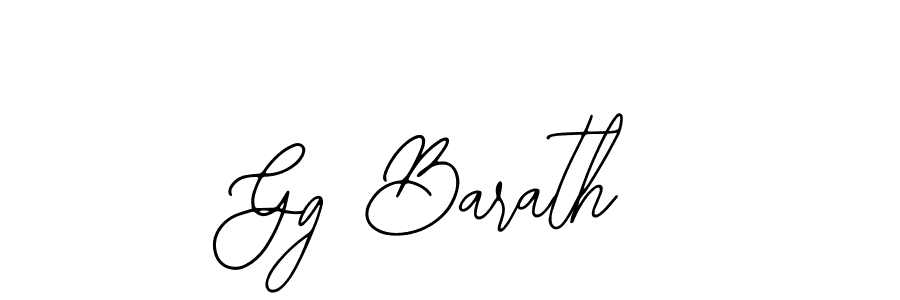 Bearetta-2O07w is a professional signature style that is perfect for those who want to add a touch of class to their signature. It is also a great choice for those who want to make their signature more unique. Get Gg Barath name to fancy signature for free. Gg Barath signature style 12 images and pictures png