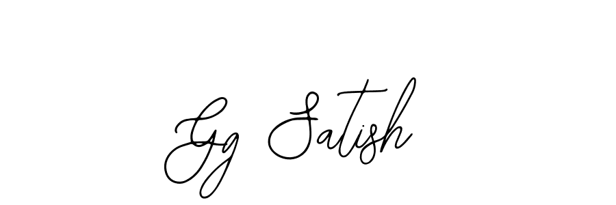 Also we have Gg Satish name is the best signature style. Create professional handwritten signature collection using Bearetta-2O07w autograph style. Gg Satish signature style 12 images and pictures png