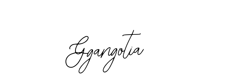 Ggangotia stylish signature style. Best Handwritten Sign (Bearetta-2O07w) for my name. Handwritten Signature Collection Ideas for my name Ggangotia. Ggangotia signature style 12 images and pictures png