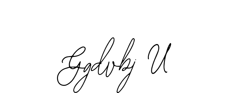 Also You can easily find your signature by using the search form. We will create Ggdvbj U name handwritten signature images for you free of cost using Bearetta-2O07w sign style. Ggdvbj U signature style 12 images and pictures png