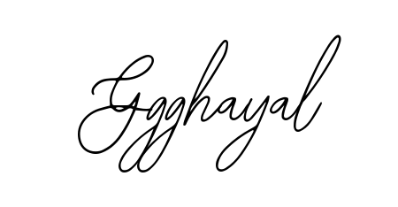 Personalize your online presence with Ggghayal signature rendered in elegant Bearetta-2O07w font. Great for website footers and blogs. Ggghayal signature style 12 images and pictures png