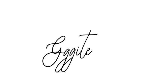 Bearetta-2O07w is a professional signature style that is perfect for those who want to add a touch of class to their signature. It is also a great choice for those who want to make their signature more unique. Get Gggite name to fancy signature for free. Gggite signature style 12 images and pictures png