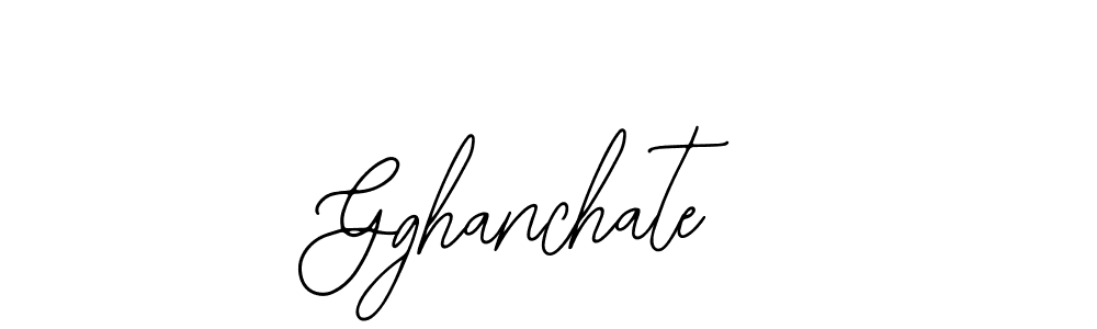 You should practise on your own different ways (Bearetta-2O07w) to write your name (Gghanchate) in signature. don't let someone else do it for you. Gghanchate signature style 12 images and pictures png