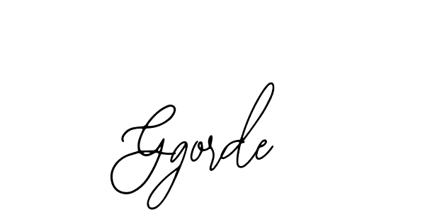 The best way (Bearetta-2O07w) to make a short signature is to pick only two or three words in your name. The name Ggorde include a total of six letters. For converting this name. Ggorde signature style 12 images and pictures png