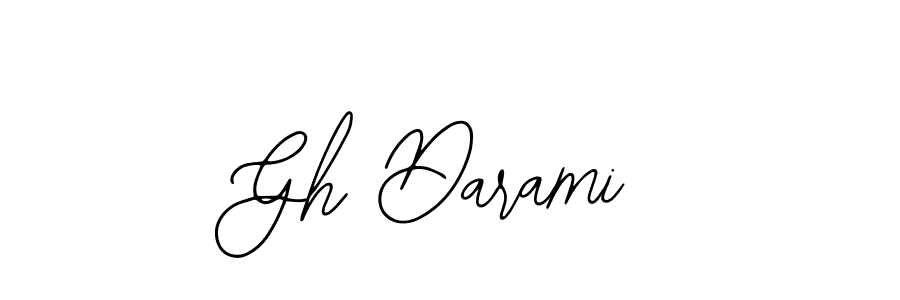 Make a beautiful signature design for name Gh Darami. With this signature (Bearetta-2O07w) style, you can create a handwritten signature for free. Gh Darami signature style 12 images and pictures png