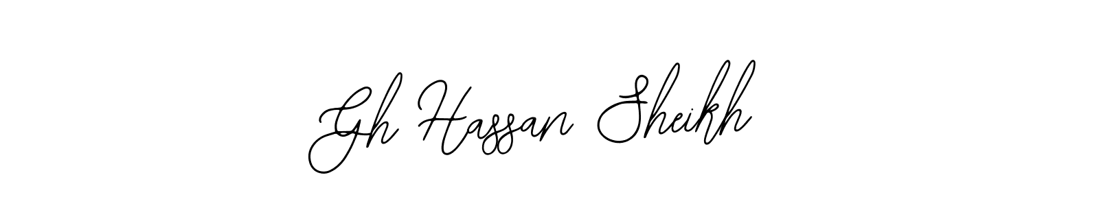 Best and Professional Signature Style for Gh Hassan Sheikh. Bearetta-2O07w Best Signature Style Collection. Gh Hassan Sheikh signature style 12 images and pictures png