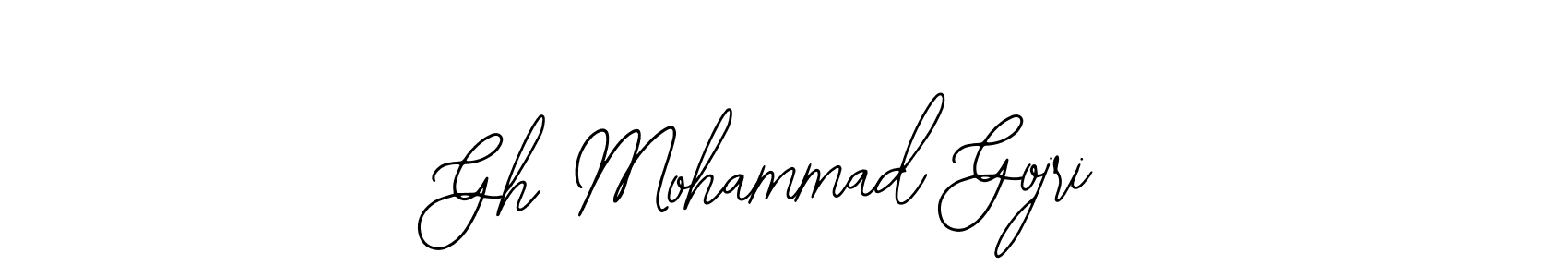 Create a beautiful signature design for name Gh Mohammad Gojri. With this signature (Bearetta-2O07w) fonts, you can make a handwritten signature for free. Gh Mohammad Gojri signature style 12 images and pictures png