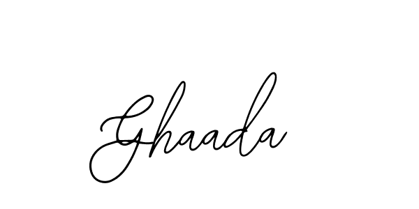 Similarly Bearetta-2O07w is the best handwritten signature design. Signature creator online .You can use it as an online autograph creator for name Ghaada. Ghaada signature style 12 images and pictures png